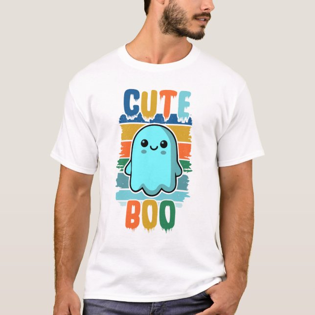 Camiseta Fantasma retro vintage (Anverso)