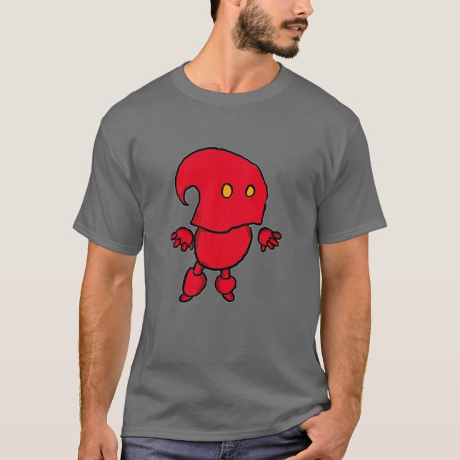 Camiseta Fantasma roja (Anverso)