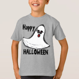 Camiseta Fantasma rojo blanco de Halloween
