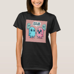Camiseta Fantasma Rosa Cuta: ¡Abrazarme! :( #15