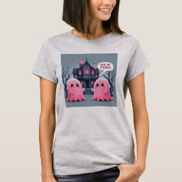 Camiseta Fantasma Rosa Cuta: ¡Abrazarme! :( #20