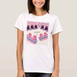 Camiseta Fantasma Rosa Cuta: ¡Abrazarme! :( #24