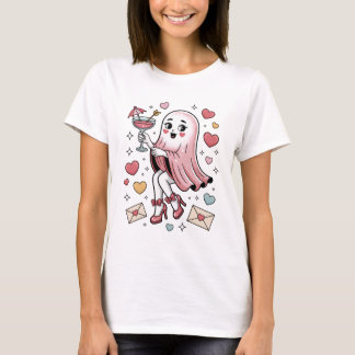 Camiseta Fantasma Rosa Glamuroso Reina de la Fiesta de Cóc