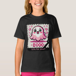 Camiseta Fantasma rosa lindo: chica dulce y espumoso