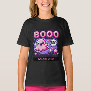 Camiseta Fantasma rosa lindo: chica dulce y espumoso