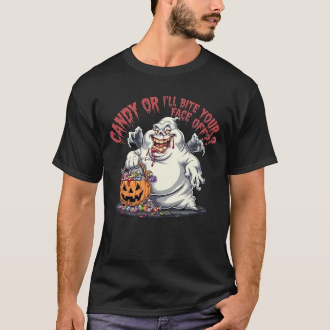 Camiseta Fantasma sanguínea (Anverso)