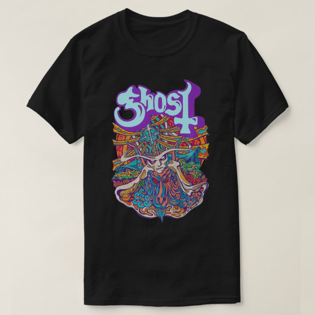 Camiseta Fantasma Siete Pulgadas de Premium de pánico satán (Diseño del anverso)