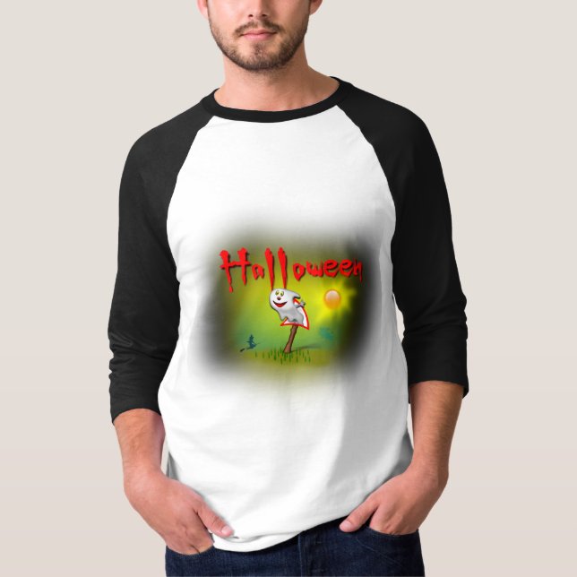 Camiseta Fantasma Sunshine de Halloween - (Anverso)
