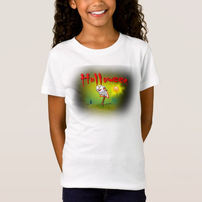 Camiseta Fantasma Sunshine de Halloween - (Anverso)