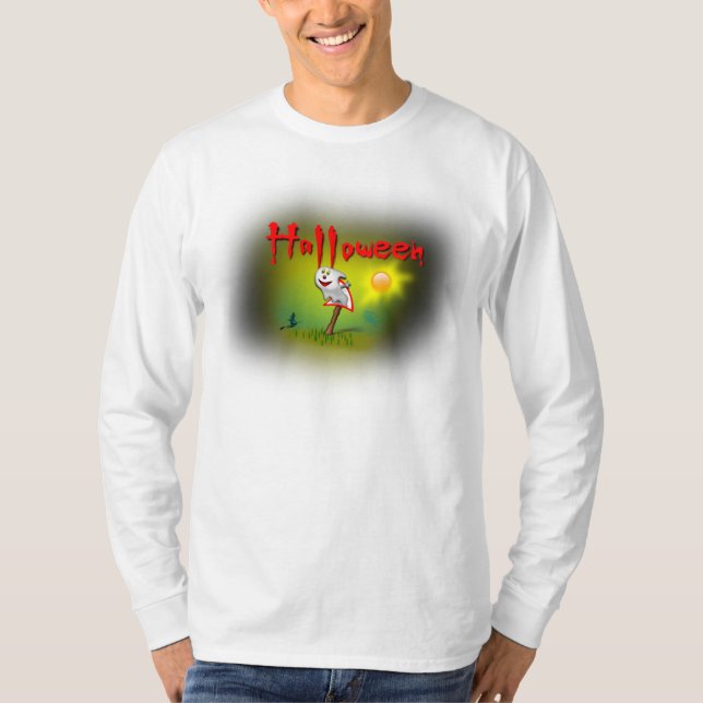 Camiseta Fantasma Sunshine de Halloween - (Anverso)