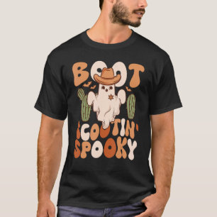 Camiseta Fantasma vaquero occidental espeluznante Boot Scoo