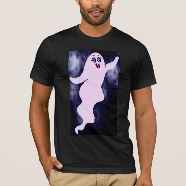 Camiseta fantasma voladora (Anverso)