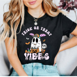 Camiseta Fantasma y Halloween de golosinas