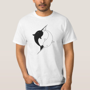 Camiseta Fantasma y Ninja Narwhals
