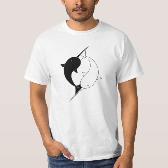 Camiseta Fantasma y Ninja Narwhals (Anverso)