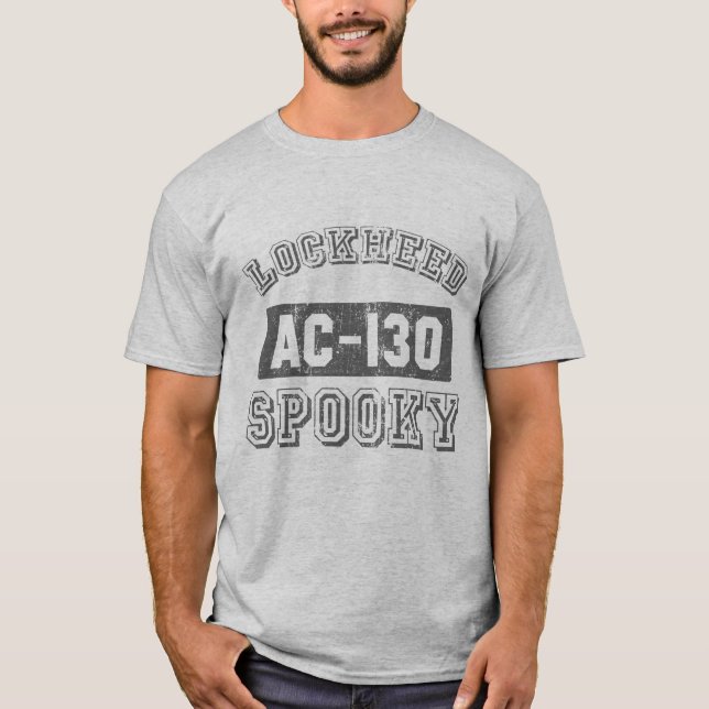Camiseta fantasmagórica del espectro AC130 (Anverso)