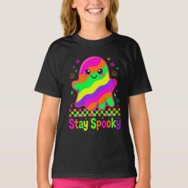 Camiseta Fantasmagóricos Arcoíris Neon Permanecen Espeluzna
