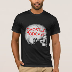 Camiseta fantasmal del logotipo
