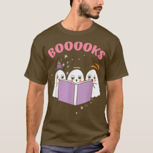 Camiseta Fantasmas breves leyendo libros