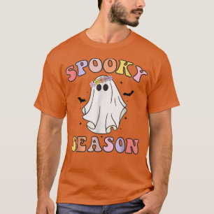 Camiseta Fantasmas Costume Groovy Ghost Spooky Temporada Re