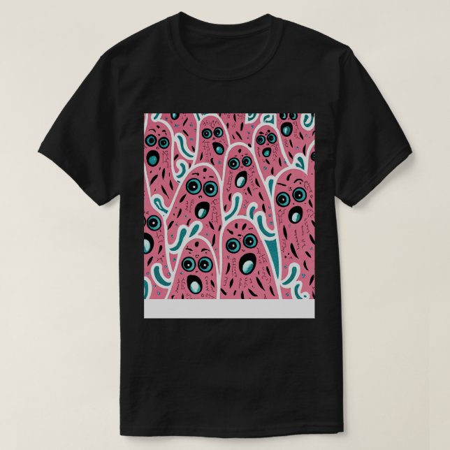 Camiseta Fantasmas de baile (Diseño del anverso)