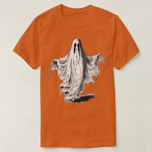 Camiseta Fantasmas de Halloween antiguos (3) (Diseño del anverso)