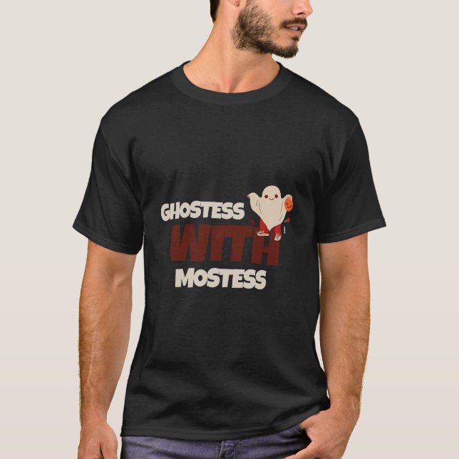 Camiseta Fantasmas De Halloween Mostess (Anverso)
