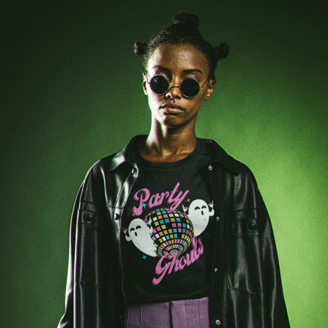 Camiseta Fantasmas de Halloween retro de fiesta Ghouls (Subido por el creador)