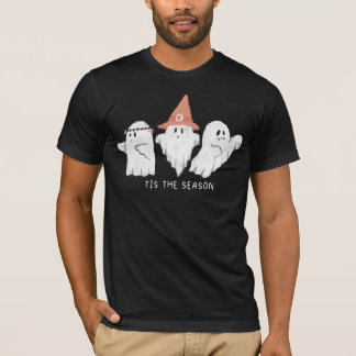 Camiseta Fantasmas De La Temporada Cae Halloween