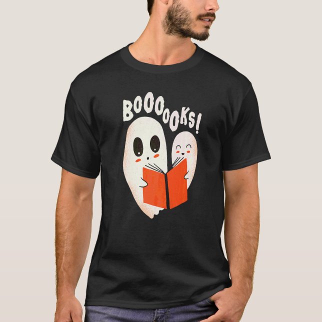 Camiseta Fantasmas de Libros (Anverso)