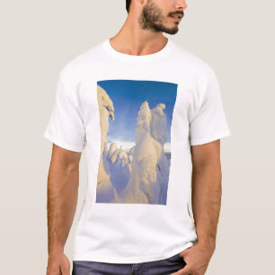 Camiseta Fantasmas de nieve al atardecer en Whitefish Mount