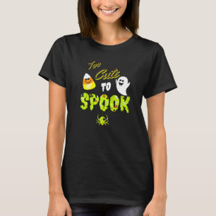 Camiseta Fantasmas Demasiado Lindos Para Asustar Halloween