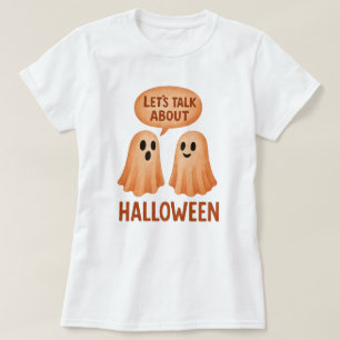 Camiseta Fantasmas discutiendo Halloween