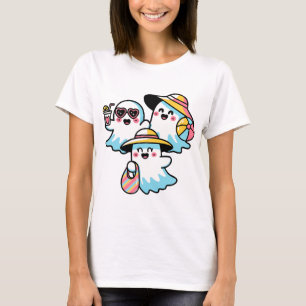 Camiseta Fantasmas dulces en la playa