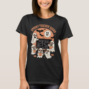 Camiseta Fantasmas en aula de Halloween