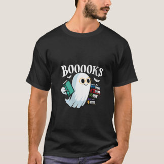 Camiseta Fantasmas en libros para mujeres leyendo libro Div