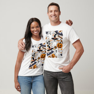 Camiseta Fantasmas fantasmagóricos y adorables monstruos ad