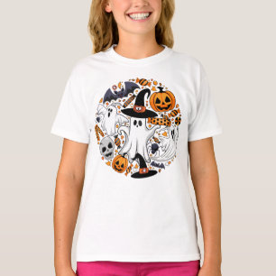 Camiseta Fantasmas fantasmagóricos y adorables monstruos ad