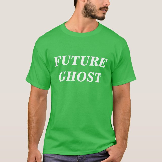 Camiseta fantasmas futuros (Anverso)