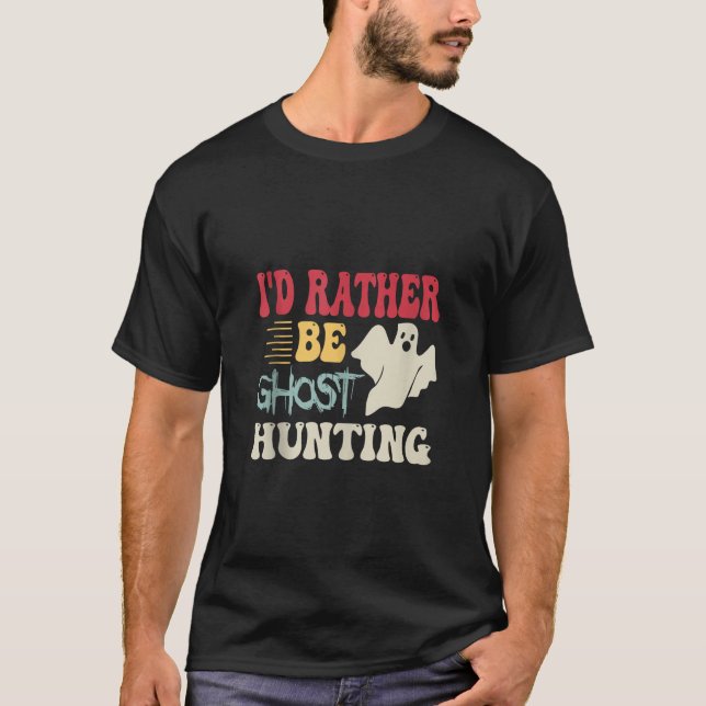 Camiseta Fantasmas Hunter Investigador paranormal Tanque de (Anverso)