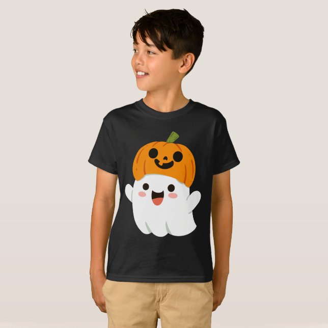 Camiseta Fantasmas lindos (Anverso completo)