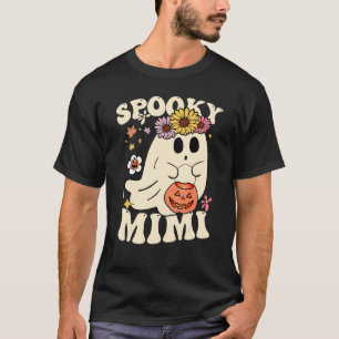 Camiseta Fantasmas Mimi Mujeres Fantasma Floral Abuela Cala