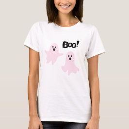 Camiseta Fantasmas rosas de Boo Cute Halloween