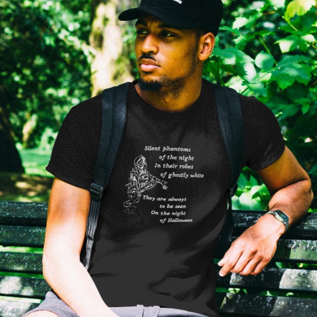 Camiseta Fantasmas silenciosos de la noche - Halloween vint (Subido por el creador)