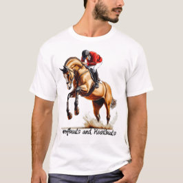 Camiseta Fantasmas y latidos. Jockey Profesional・