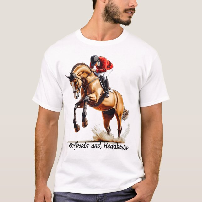 Camiseta Fantasmas y latidos. Jockey Profesional・ (Anverso)