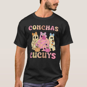 Camiseta Fantasmass Conchas Y Cucuys Disfraz Mexicano De Ha