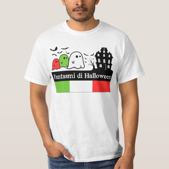 Camiseta Fantasmi di Halloween (Anverso)