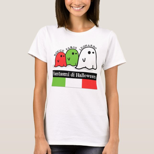 Camiseta Fantasmi di Halloween (Anverso)