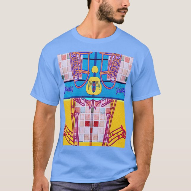Camiseta Fantastic Bauhaus Jazz Orchestra Music Notes Fanta (Anverso)